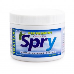 Spry 100ct. Chewing Gum, Peppermint