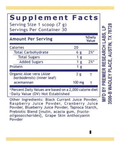 Premier Aloe Powder - Mixed Berry - Image 2