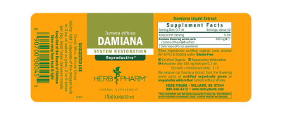 DAMIANA EXTRACT, 1 Oz. - Image 2