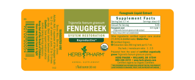 FENUGREEK EXTRACT, 1 Oz. - Image 2