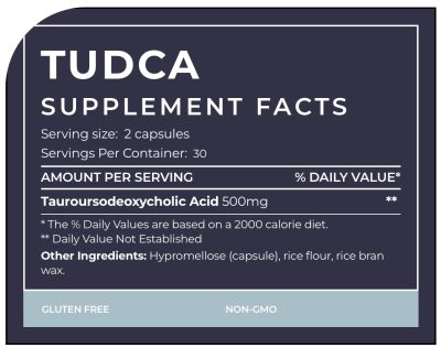 TUDCA (Tauroursodeoxycholic Acid) Supplement - Image 2