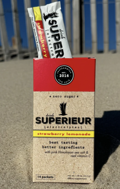 Superieur Electrolytes - Strawberry Lemonade box