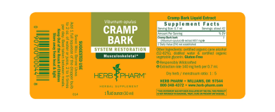 CRAMP BARK EXTRACT, 1 Oz. - Image 2