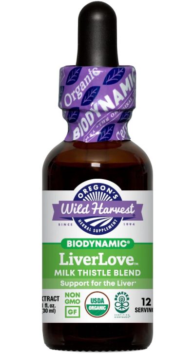 LiverLove™, Biodynamic Herbal Tonic 1 oz