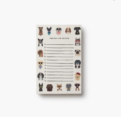 Checklist Notepad - DOG DAYS
