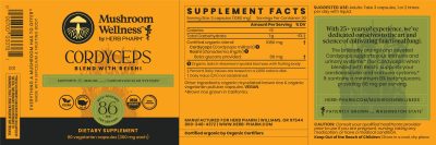 Cordyceps Blend with Reishi - Image 2