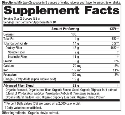 Vital Pro Organic Advanced Fiber - Image 2