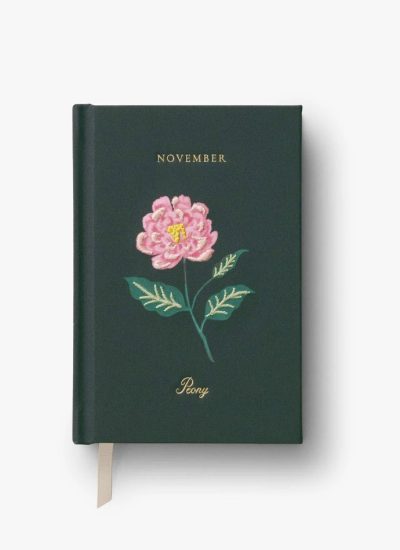 Birth Month Mini Embroidered Journal - November