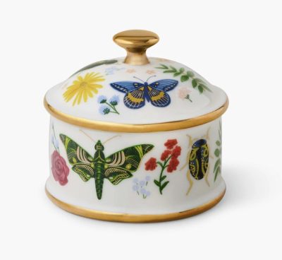 Curio Round Porcelain Box