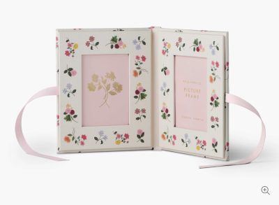 Ditsy Dahlia Folio Paper Wrapped Picture Frame