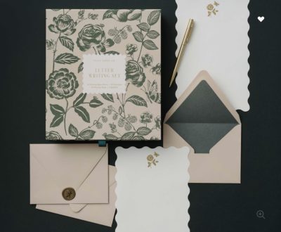 English Rose Letter Writing Set