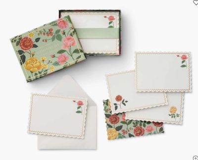 Roses Stationery Set
