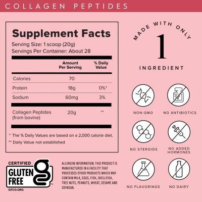 Truvani Grass Fed Collagen Peptides 28 servings - Image 2
