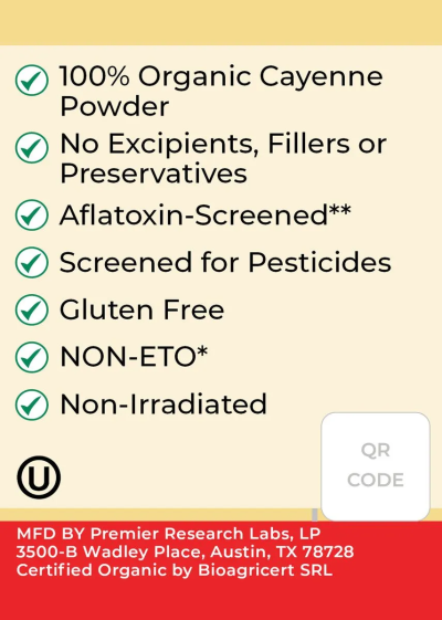 Premier Organic Cayenne - Image 3