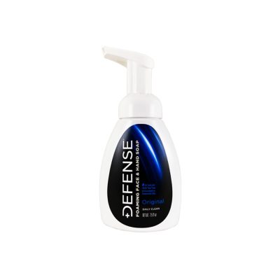 DEFENSE ORIGINAL FOAMING FACE AND HAND SOAP