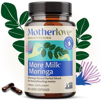 More Milk Moringa Capsules 60ct