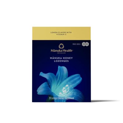 MANUKA HONEY LEMON LOZENGES WITH VITAMIN C