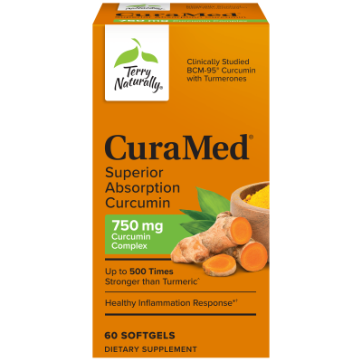 CuraMed® 750 mg - Enhanced Absorption BCM-95® Curcumin 30 softgels