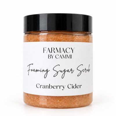 Cranberry Foaming Sugar Scrub