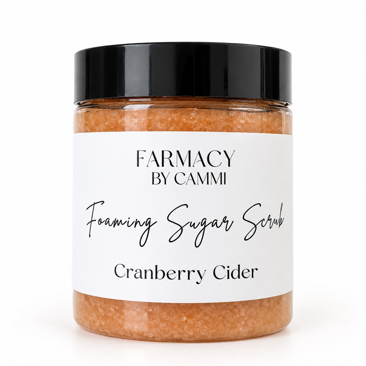 Cranberry Foaming Sugar Scrub