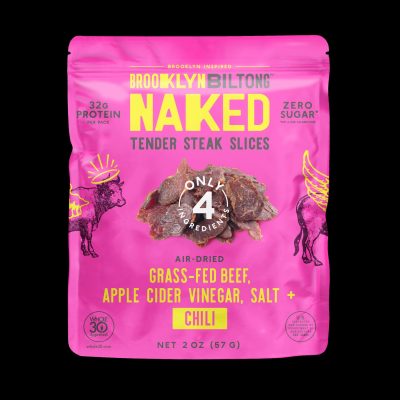 Naked Tender Steak Strips Chil 2oz