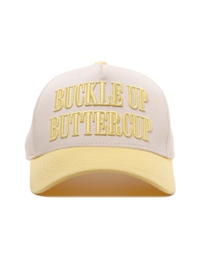 Yellow Buckle Up Buttercup Hat