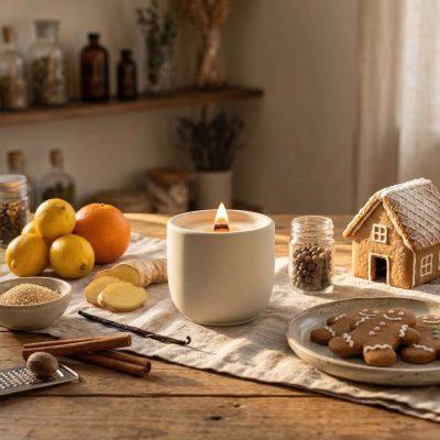 GINGER SNAP | coconut wax candle